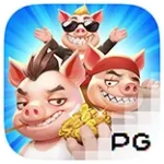 Three Crazy Piggies